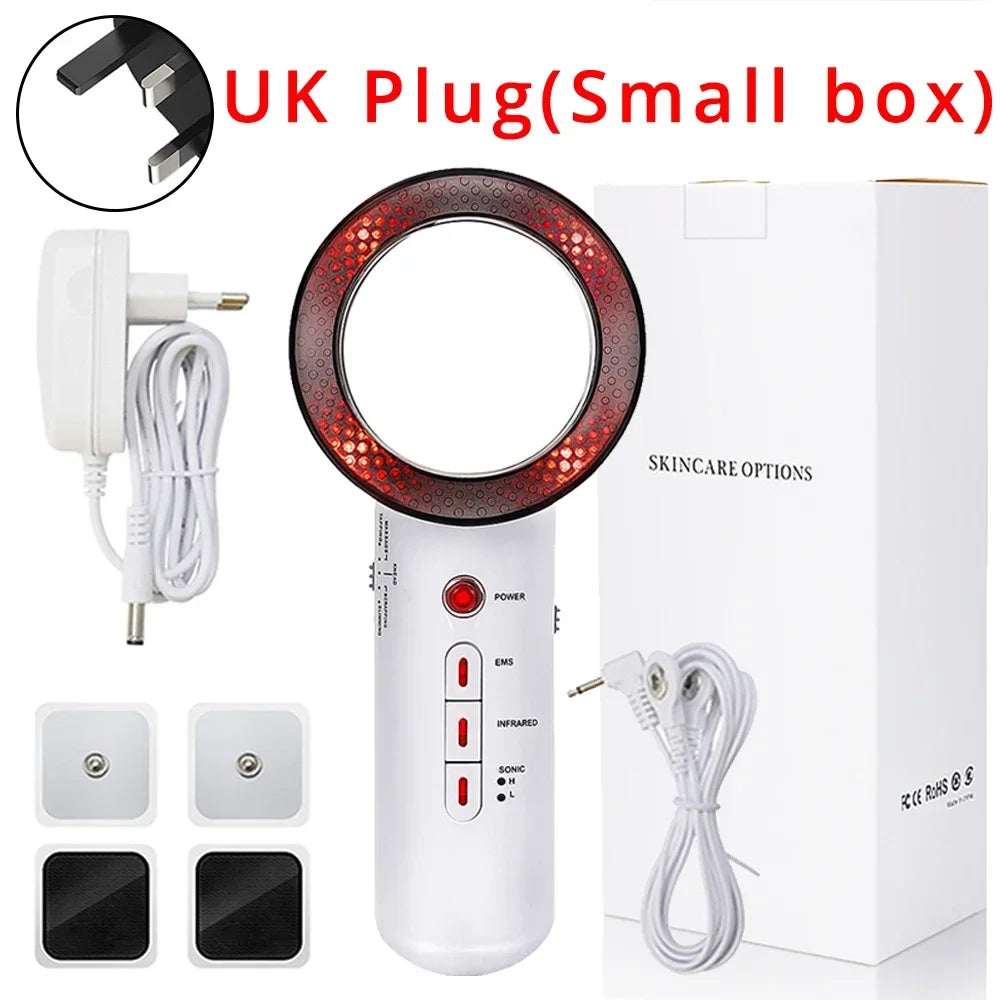 3-in-1 Ultrasonic Cavitation & EMS Slimming Massager