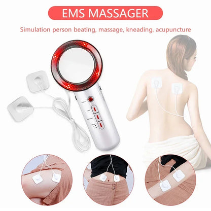 3-in-1 Ultrasonic Cavitation & EMS Slimming Massager
