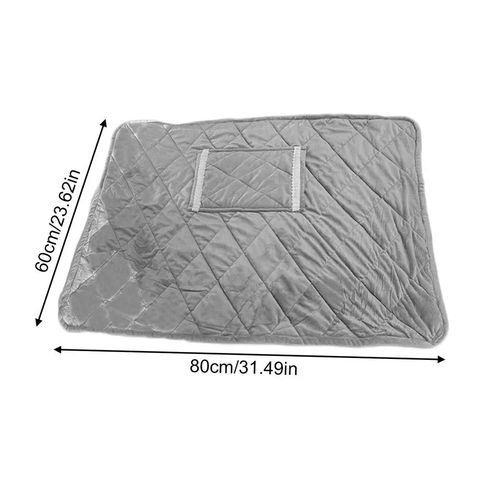 Winter Electric Heating Blanket with Pocket – USB Rechargeable
