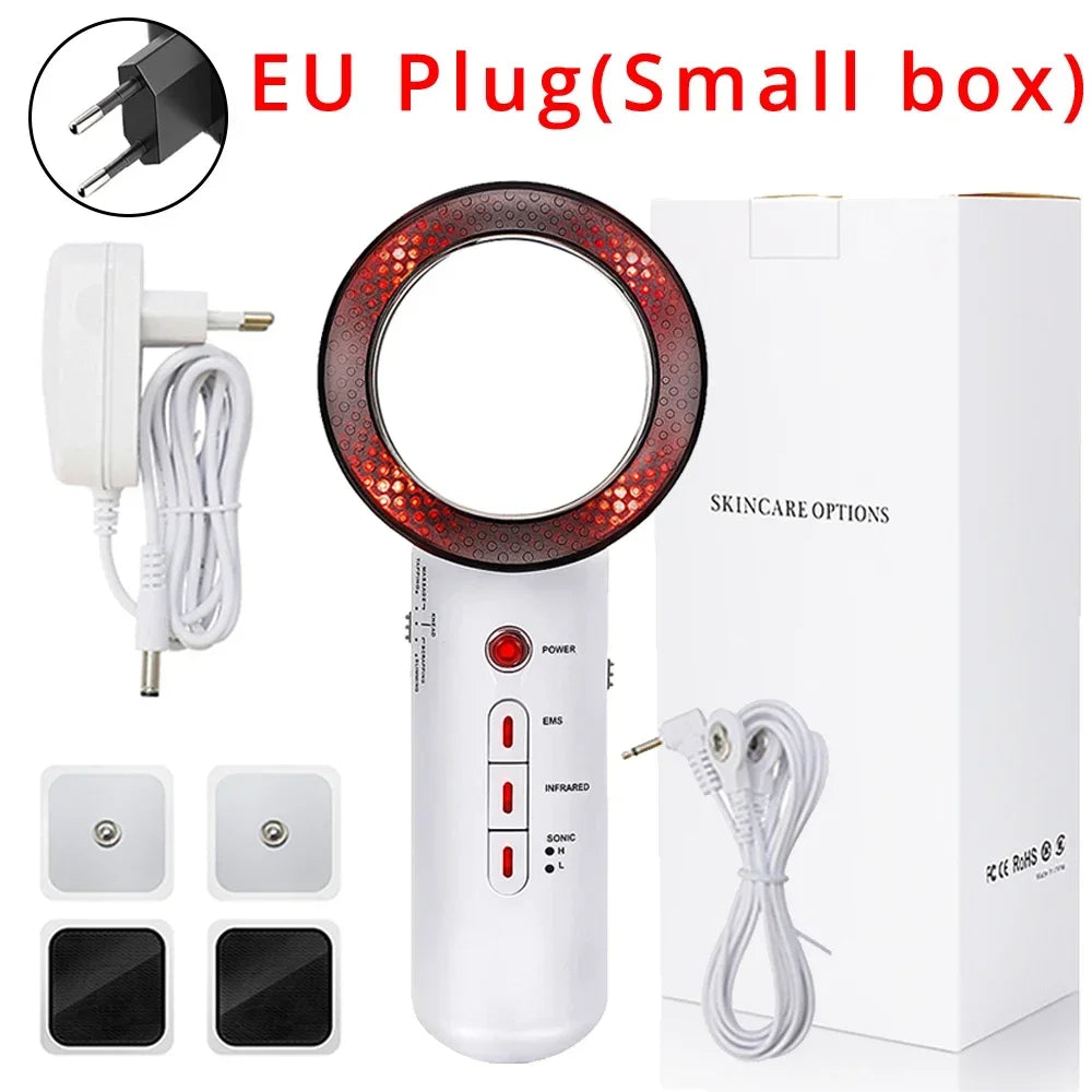 3-in-1 Ultrasonic Cavitation & EMS Slimming Massager
